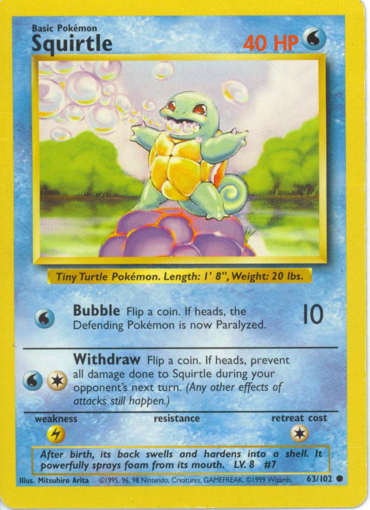 Squirtle (Base Set 63)