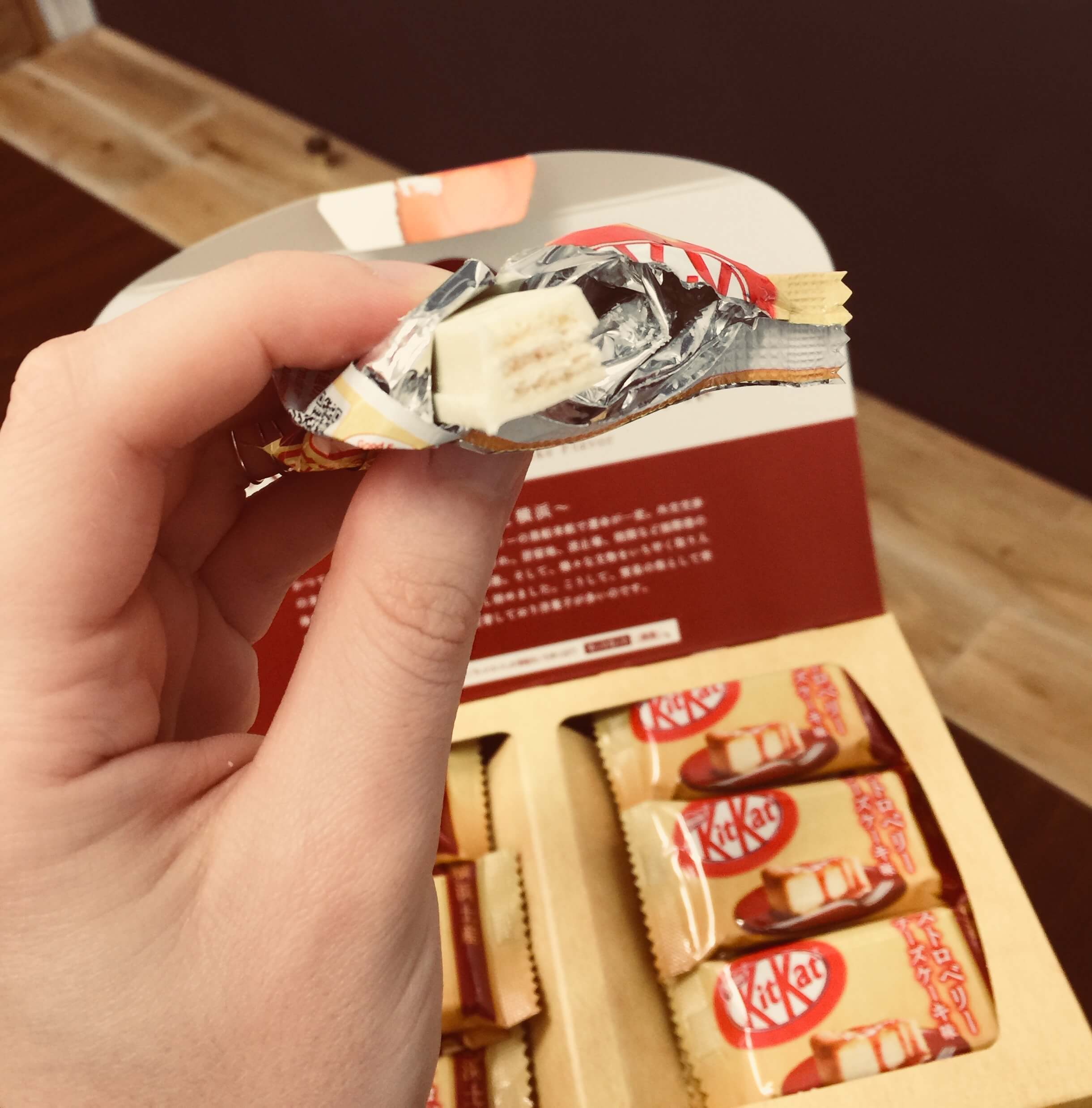 Japanese Strawberry Cheesecake Kit Kat