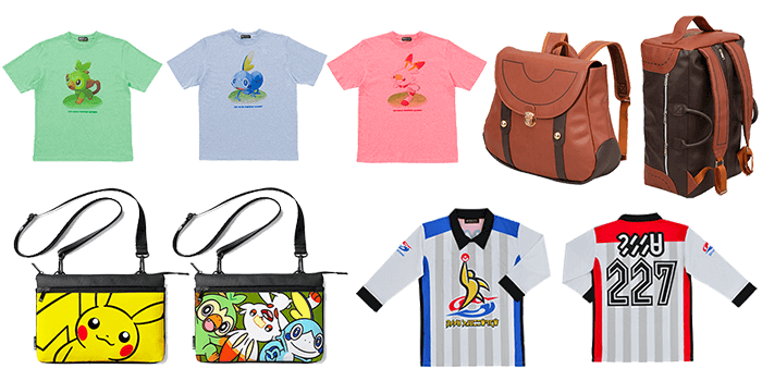 Pokemon Sword and Shield Pokemon Center Apparel and Accessories