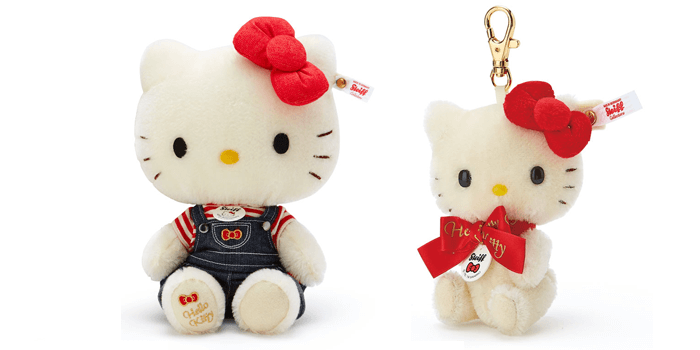 Hello Kitty 45th Anniversary Steiff Teddy Bear