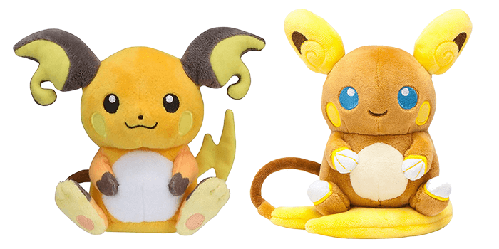 Raichu and Alolan Raichu