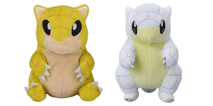 Sandshrew and Alolan Sanshrew