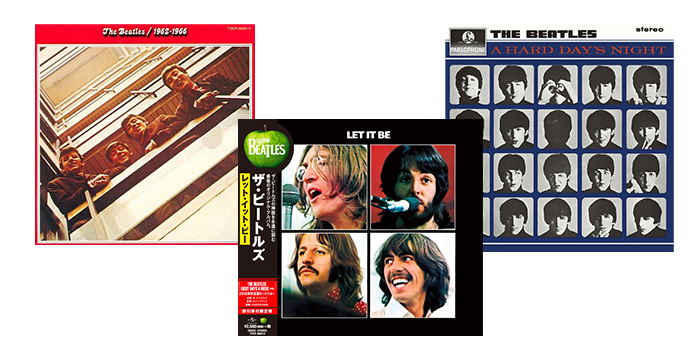 The Beatles Japanese CDs