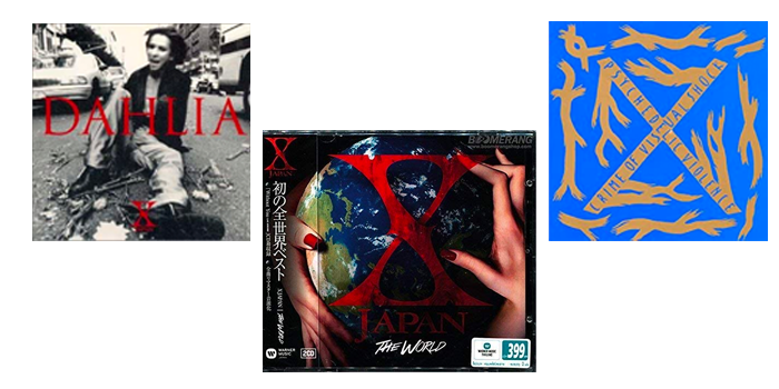 X Japan Japanese CDs