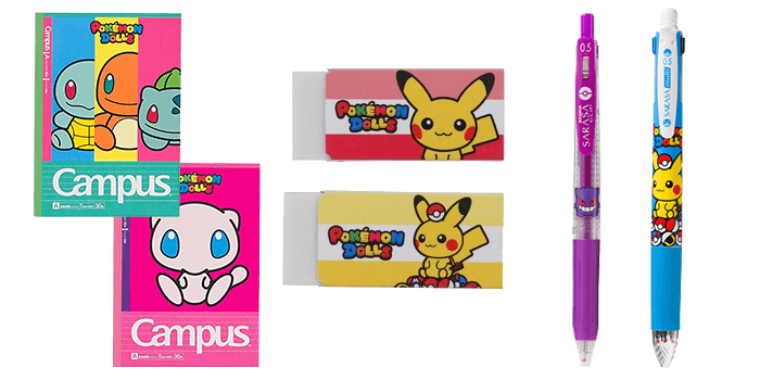 Pokemon Dolls - Stationery