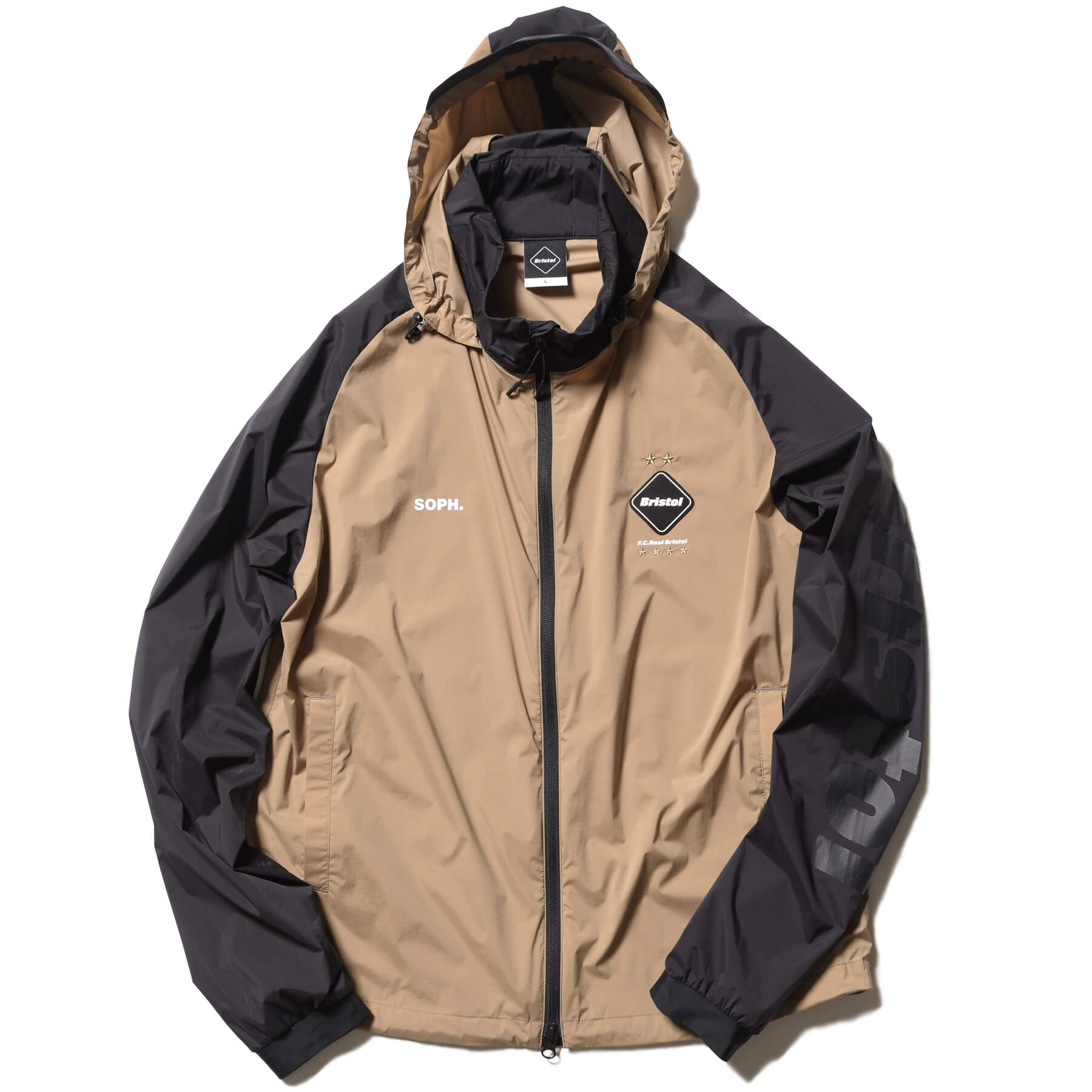 FCRB STRETCH LIGHT WEIGHT HOODED BLOUSON-