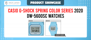 Read more about the article Casio G-SHOCK Spring Color Series 2020 DW-5600SC Watches