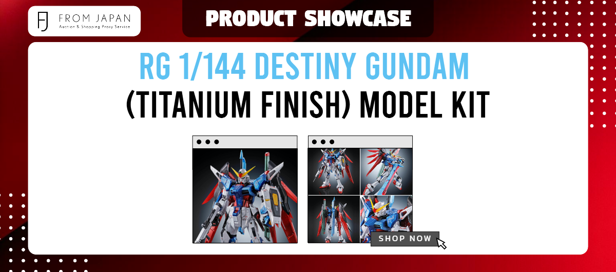 You are currently viewing RG 1/144 Destiny Gundam (Titanium Finish) Model Kit