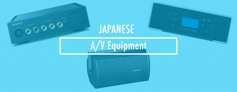 Read more about the article Buying Audio Visual Equipment from Japan