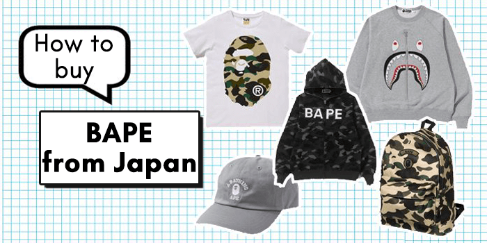 You are currently viewing How to buy from BAPE items from Japan