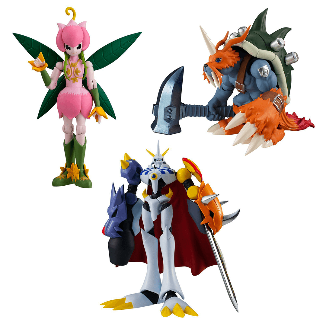 Bandai Digimon Adventure Collection Modelo, Todos os Tipos, Série