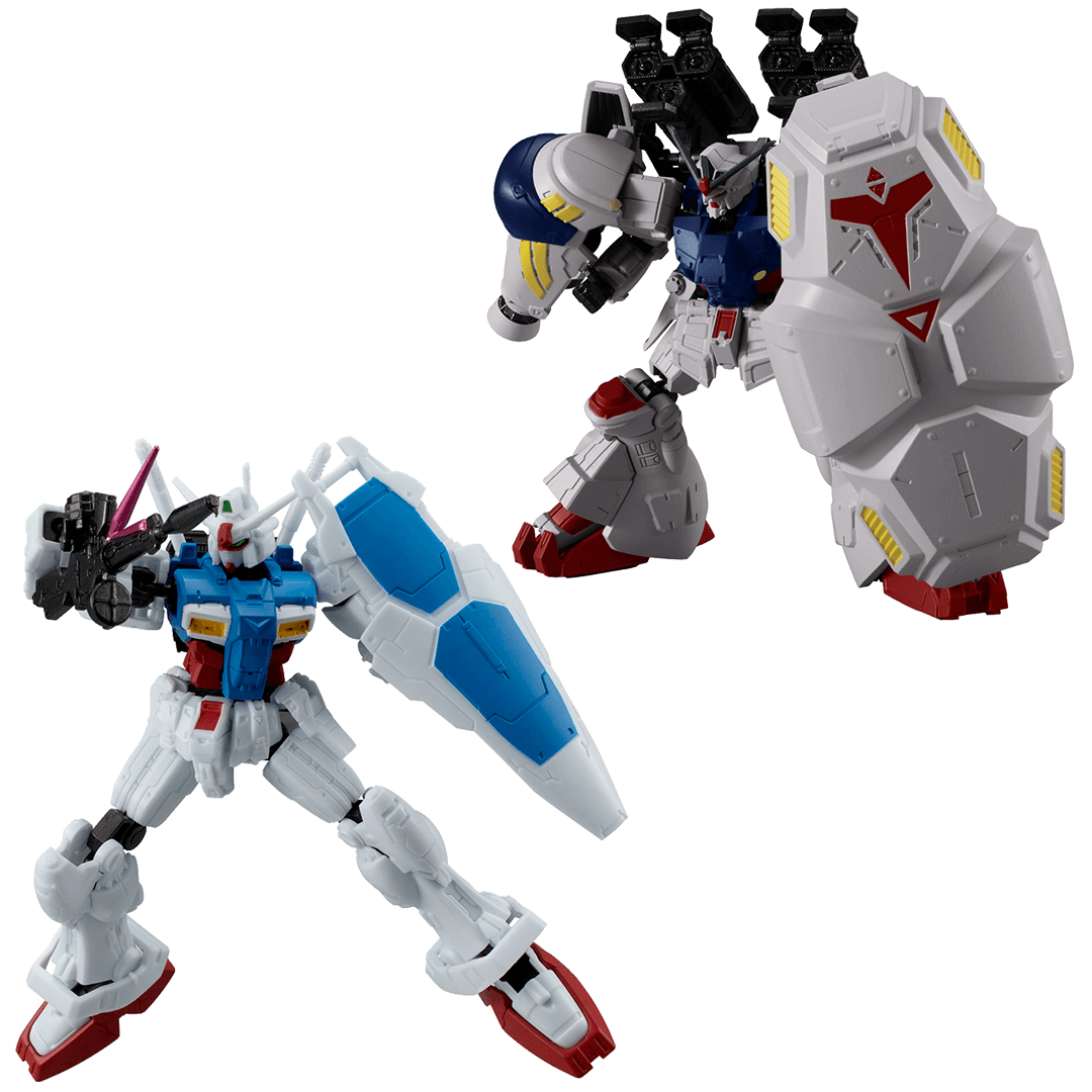 You are currently viewing Mobile Suit Gundam G Frame RX-78GP01 and RX-78GP02A Shokugan: Option Part Set