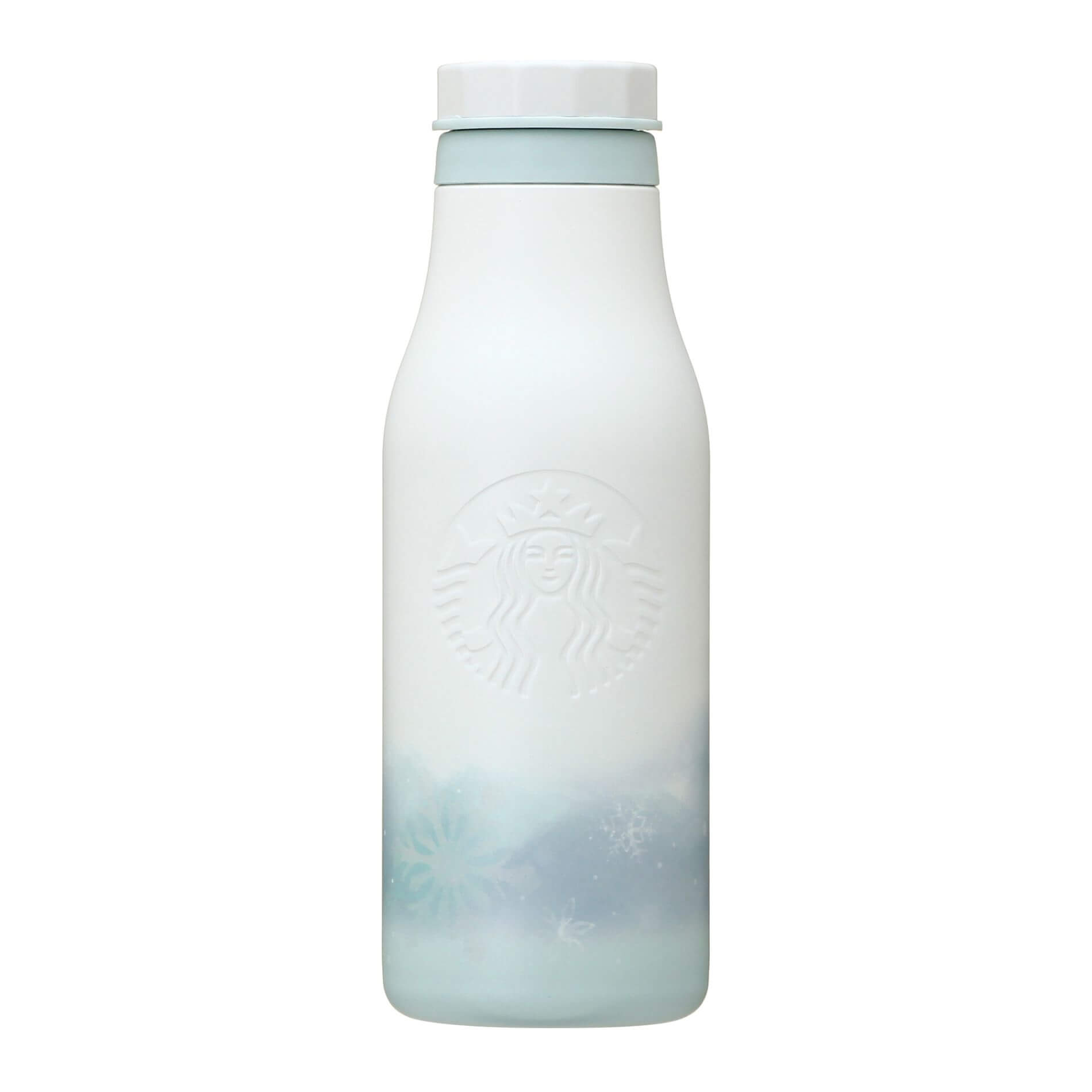 Holiday 2020 Stainless Logo Bottle White Snow