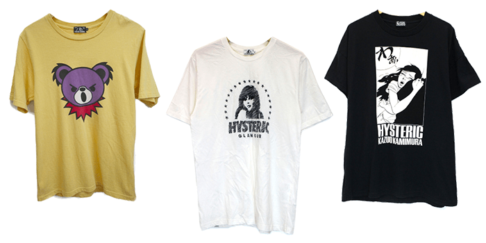 Hysteric Glamour Iconography T-Shirts