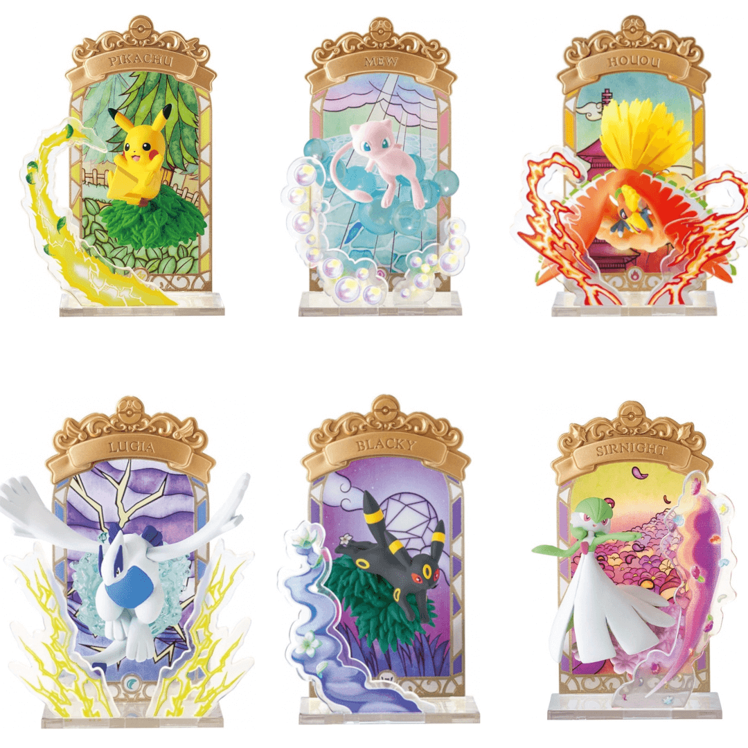 You are currently viewing Pokemon Re-Ment – Stained Glass Collection