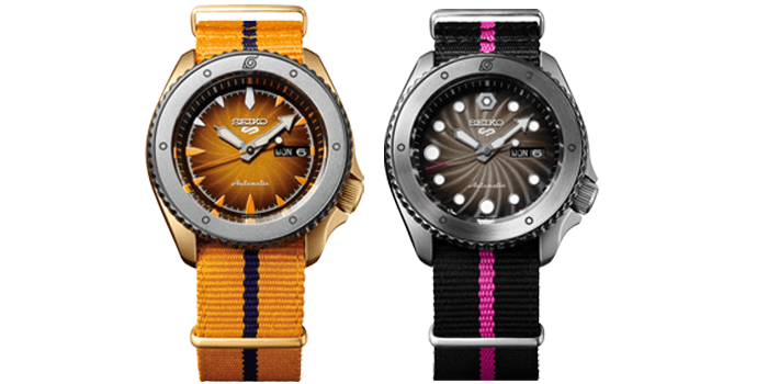 Seiko 5 Sports Naruto and Boruto Watch