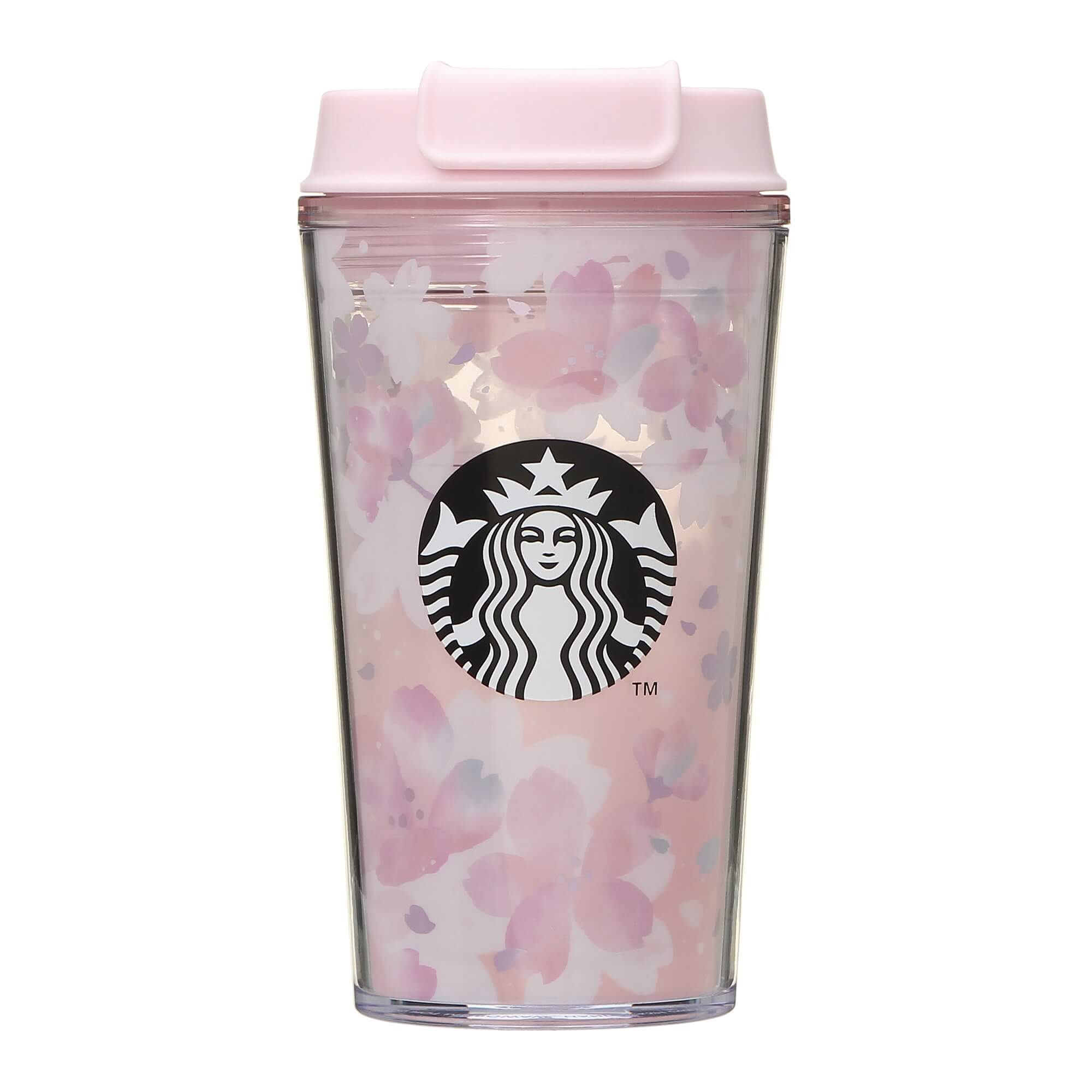 Starbucks Japan Original SAKURA 2021 Heat resistant glass pink 296ml 
