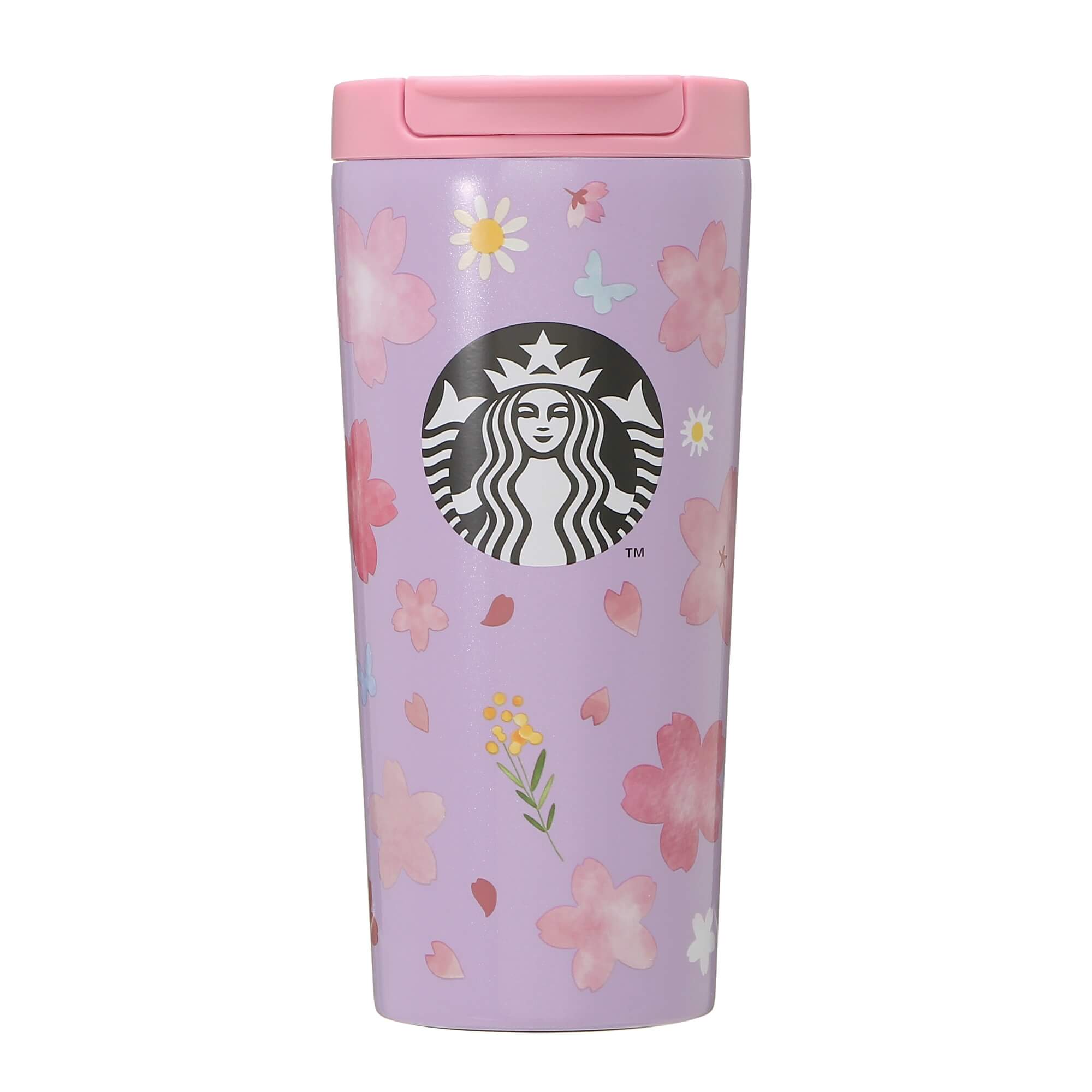 Starbucks Japan Sakura 2021 Stainless Tumbler Pearl Lavender 355ml