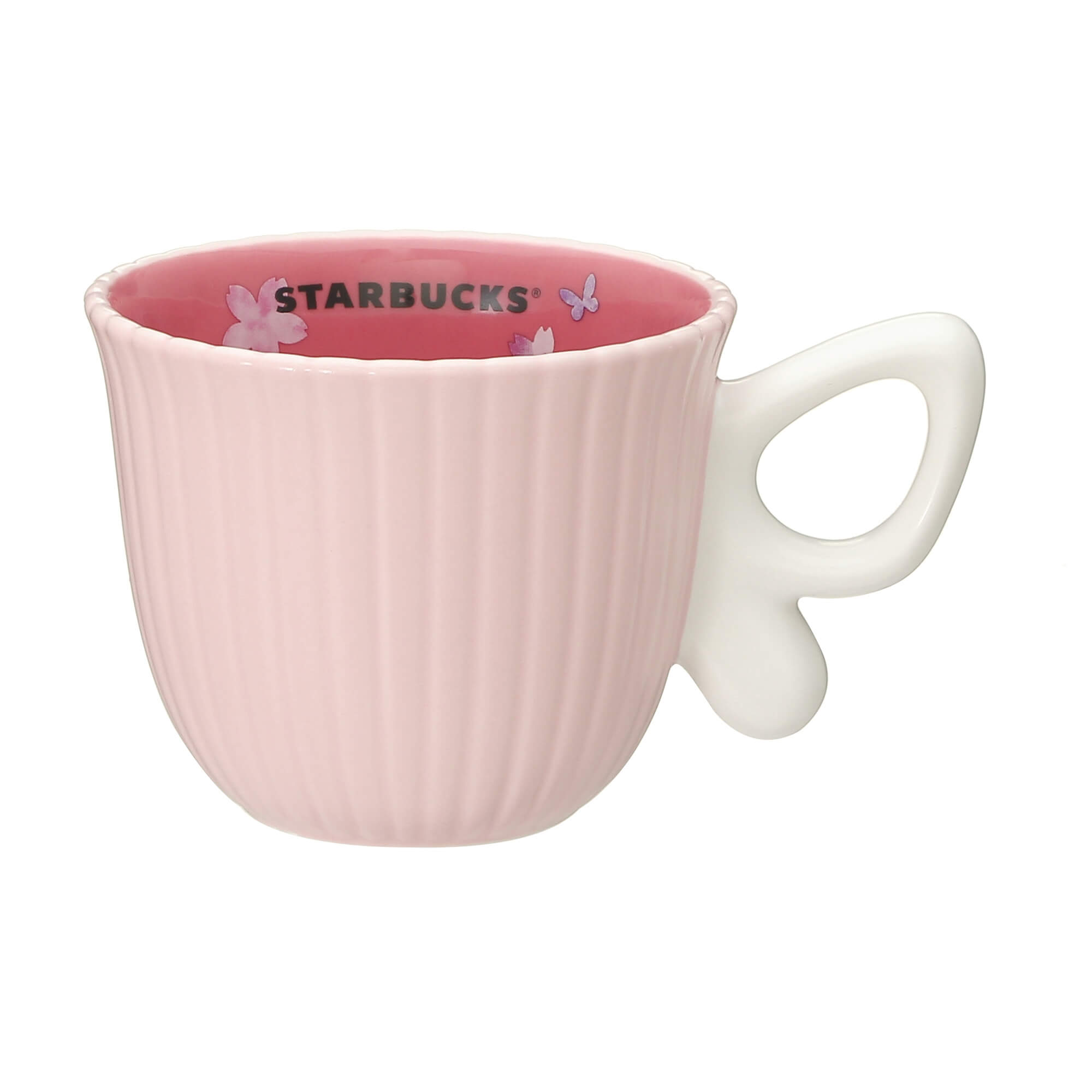 Starbucks Japan Sakura 2021 Butterfly Handle Mug 296ml