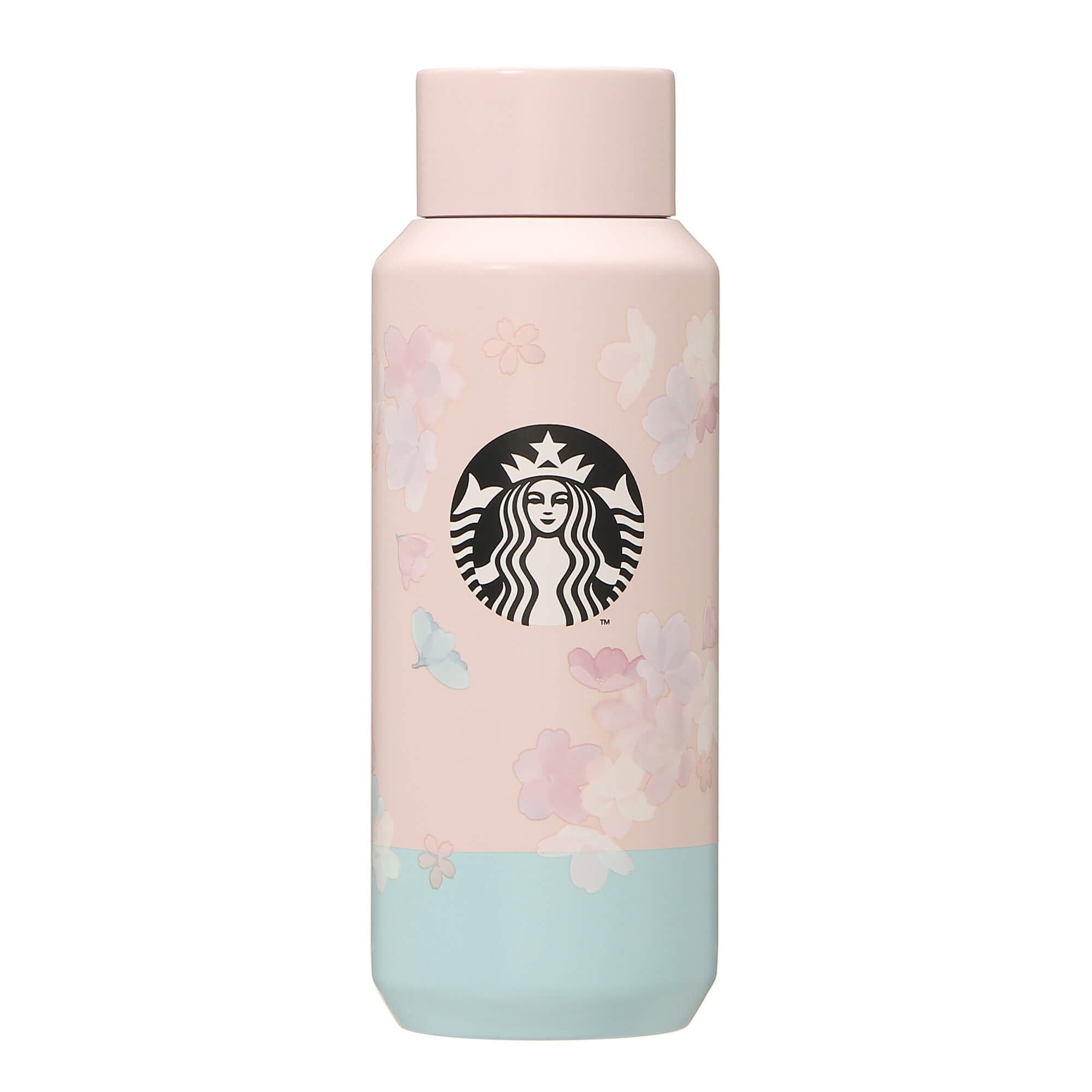 Starbucks Japan Sakura 2021 Stainless Bottle Color Blocking
