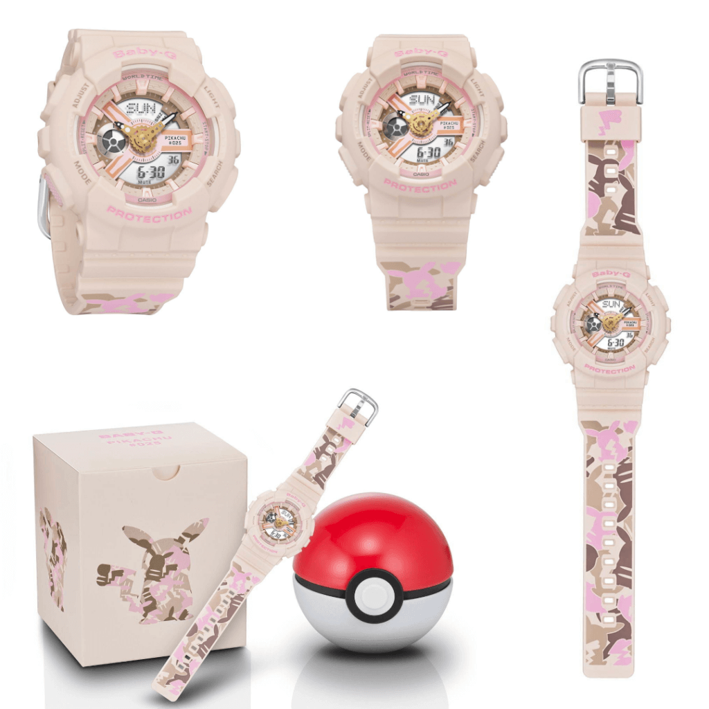Read more about the article Pikachu x BABY-G Collaboration BA-110PKC-4AJR
