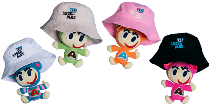 Angel Blue Bucket Hats