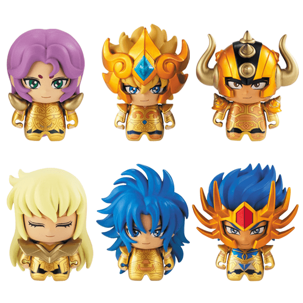 Bandai Saint Seiya Zodiac 12 Constellations Gold Saints Mini Figure set of  12