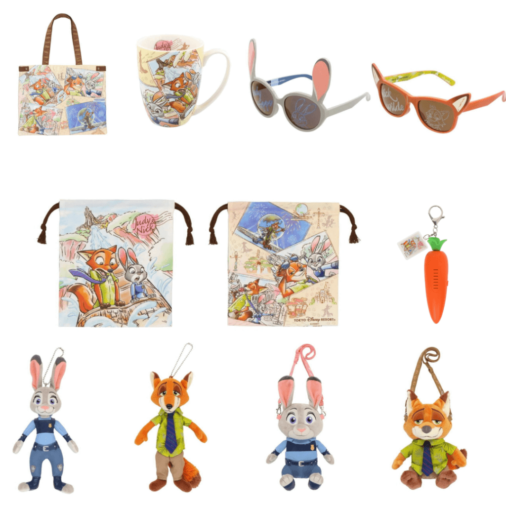 Read more about the article Tokyo Disney Land Resort & Tokyo Disney Sea Zootopia Items