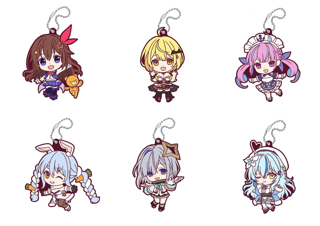 Read more about the article Hololive Rubber Mascot Gashapon Collection