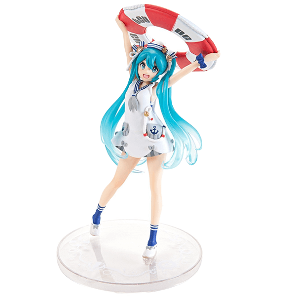 >Hatsune Miku Taito 1st Season Figure – Summer ver.”></center><br />
First released on August 24th, 2017, this figure is arguably one of the most popular vocaloid across the world. The summer season vocaloid was designed by illustrator Saitou Naoki under the Natsufuku version. </p>
<div style=