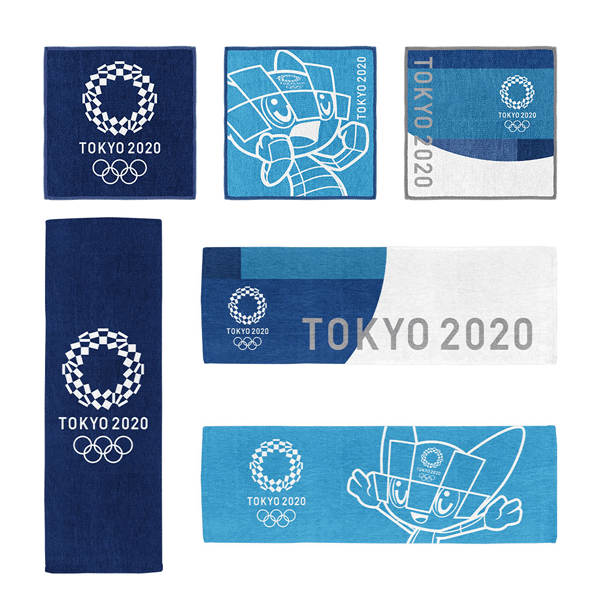 Tokyo 2020 Olympics Ichiban Kuji Collection - Prize D: Tokyo 2020 Olympics Towel Set