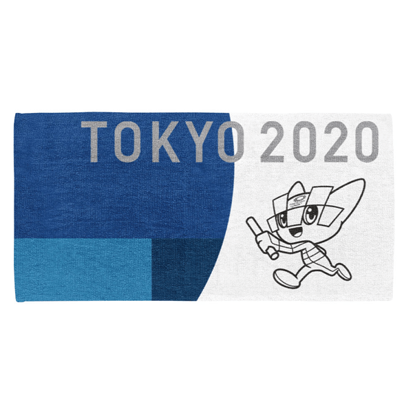 Tokyo 2020 Olympics Ichiban Kuji Collection - Last One Prize: Tokyo 2020 Olympics Large Towel