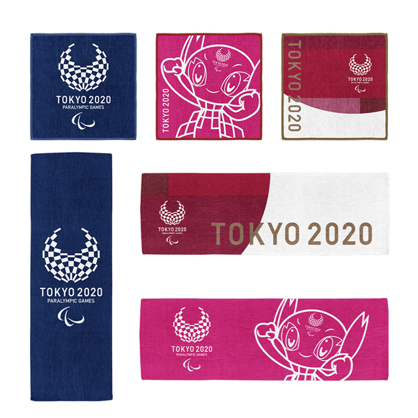 Tokyo 2020 Paralympics Ichiban Kuji Collection - Prize 4: Tokyo 2020 Paralympics Towel Set