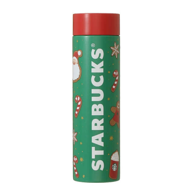 Starbucks Holiday 2021 Stainless Bottle Green