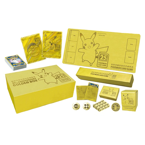 You are currently viewing Pokemon Trading Card Game Sword and Shield 25th Golden Box
