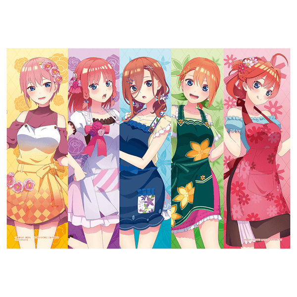 The Quintessential Quintuplets - Ichiban Kuji Last One Prize: The Quintessential Quintuplets Canvas Board