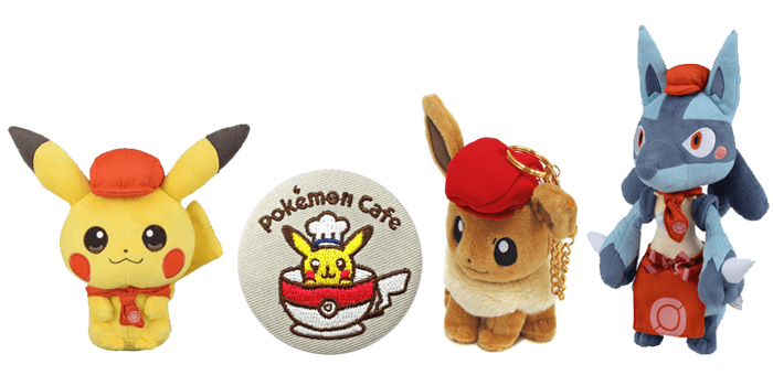 Pokemon Cafe Exclusive Items - FROM JAPAN