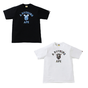 Read more about the article BAPE x Be@rbrick Camo Be@r College Tee