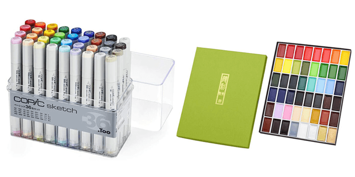 Art Supplies Reviews and Manga Cartoon Sketching: Japanese Pencil