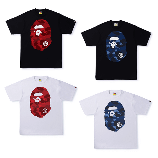 BAPE x Be@rbrick Camo Be@r College Tee | One Map by FROM JAPAN