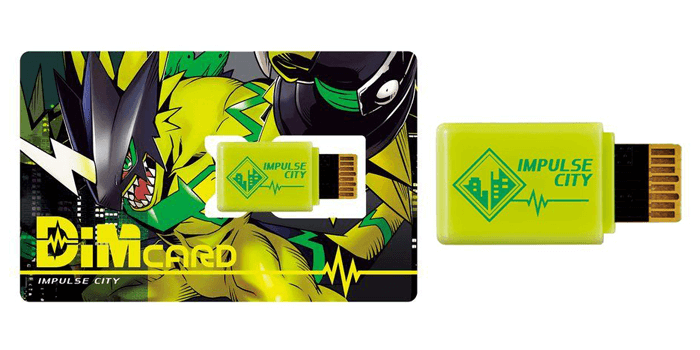 Digimon Vital Bracelet Impulse City DimCard