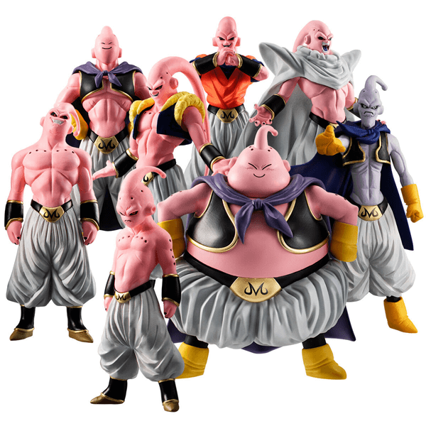 All Forms of Majin Buu in 'Dragon Ball