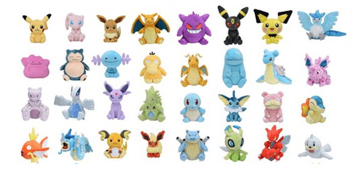 best pokemon plushes