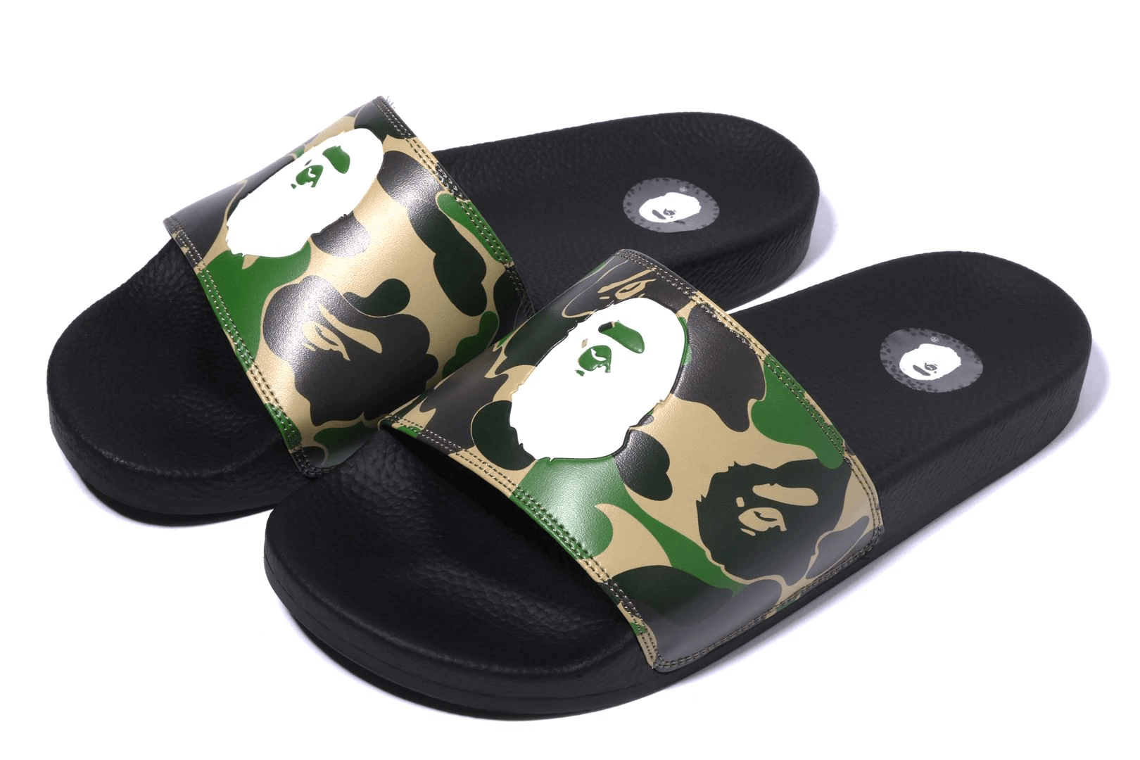 ABC CAMO SLIDE SANDALS | One Map by FROM JAPAN