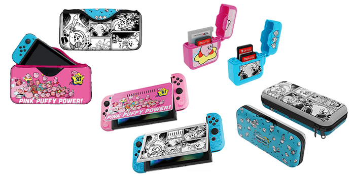 2022 Kirby Nintendo Switch Case & Nintendo Switch Accessories