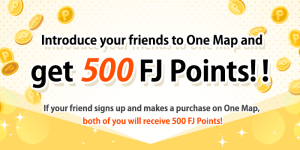 Read more about the article Introduce your friends to One Map – Get 500 FJ points!