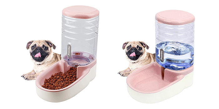 Dopet Automatic Feeder, 1.8 gal & Dopet Automatic Water Supply, 1.1 gal