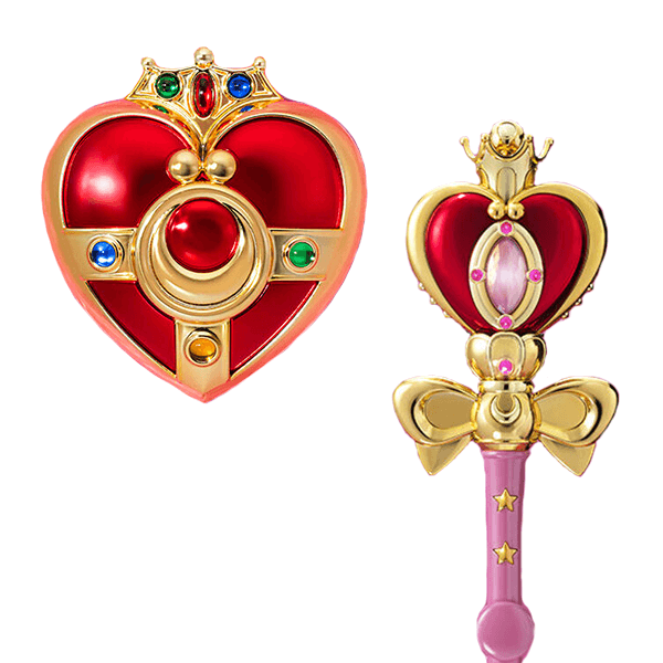You are currently viewing Sailor Moon Proplica Cosmic Heart Compact / Spiral Heart Moon Rod (Brilliant Color Edition) (Pre-order)