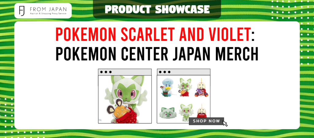 Read more about the article Pokémon Scarlet and Violet: Pokémon Center Japan Merch