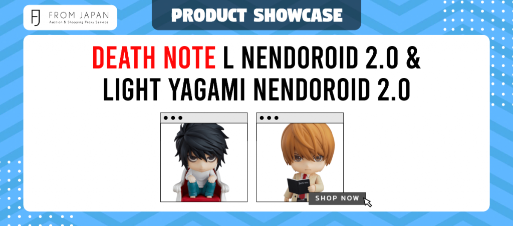Read more about the article Death Note L Nendoroid 2.0 & Light Yagami Nendoroid 2.0